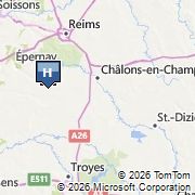 Chateau d'Etoges Map